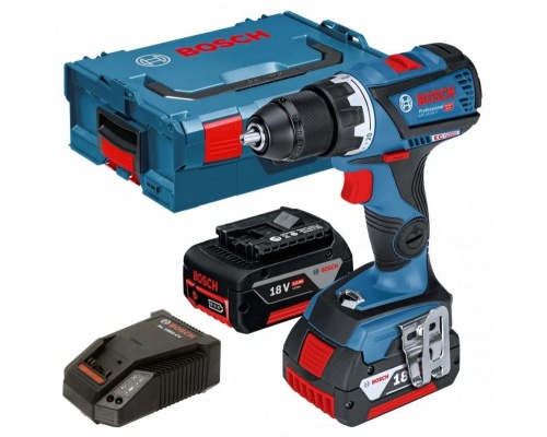 аккумуляторная дрель-шуруповерт bosch gsr 18 v-ec professional (2x5ah, 18v, li-ion), купить metabo, купить husqvarna, купить bosch, купить makita, купить hitachi, купить hikoki, купить oregon, купить stihl