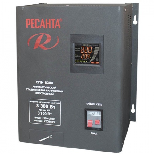 Стабилизатор РЕСАНТА СПН-8300 — купить в интернет-магазине amurinstrument.ru с доставкой по Москве | Каталог с характеристиками и ценами стабилизатор ресанта спн-8300, купить metabo, купить husqvarna, купить bosch, купить makita, купить hitachi, купить hikoki, купить oregon, купить stihl