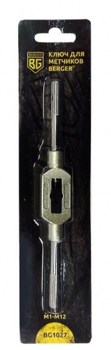Ключ для метчиков М1-М12 BERGER BG1027 — купить в интернет-магазине amurinstrument.ru с доставкой по Москве | Каталог с характеристиками и ценами ключ для метчиков м1-м12 berger bg1027, купить metabo, купить husqvarna, купить bosch, купить makita, купить hitachi, купить hikoki, купить oregon, купить stihl
