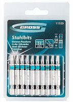 набор бит sl5,0х50, сталь s2, 10шт //gross, купить metabo, купить husqvarna, купить bosch, купить makita, купить hitachi, купить hikoki, купить oregon, купить stihl