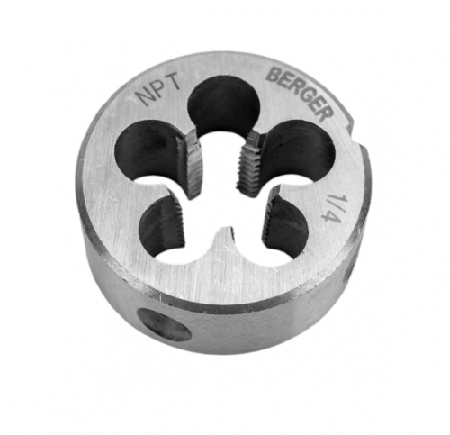 Плашка дюймовая 1/4-18NPT BERGER BG1183 — купить в интернет-магазине amurinstrument.ru с доставкой по Москве | Каталог с характеристиками и ценами плашка дюймовая 1/4-18npt berger bg1183, купить metabo, купить husqvarna, купить bosch, купить makita, купить hitachi, купить hikoki, купить oregon, купить stihl