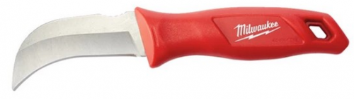 Нож MILWAUKEE с загнутым носом (для кабеля) — купить в интернет-магазине amurinstrument.ru с доставкой по Москве | Каталог с характеристиками и ценами нож milwaukee с загнутым носом (для кабеля), купить metabo, купить husqvarna, купить bosch, купить makita, купить hitachi, купить hikoki, купить oregon, купить stihl
