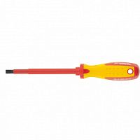 отвертка insulated, sl6,5 x 150 мм, crmo,  до 1000 в, двухкомп. рукоятка// matrix professional, купить metabo, купить husqvarna, купить bosch, купить makita, купить hitachi, купить hikoki, купить oregon, купить stihl