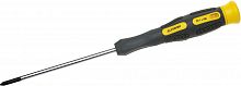 отвертка stayer "professional" "max-grip" для точн работ, cr-v, двухкомп рукоятка, магнит наконечник, купить metabo, купить husqvarna, купить bosch, купить makita, купить hitachi, купить hikoki, купить oregon, купить stihl