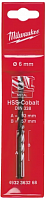 сверло по металлу hss-co 6,0мм (1шт), купить metabo, купить husqvarna, купить bosch, купить makita, купить hitachi, купить hikoki, купить oregon, купить stihl