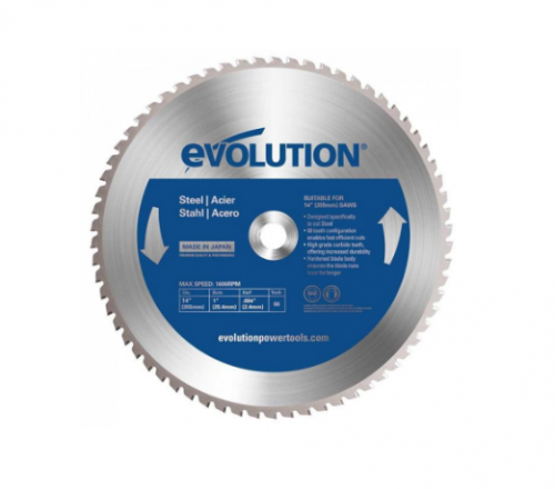 Диск EVOLUTION 355х25.4х2,4х66 по стали — купить в интернет-магазине amurinstrument.ru с доставкой по Москве | Каталог с характеристиками и ценами диск evolution 355х25.4х2,4х66 по стали, купить metabo, купить husqvarna, купить bosch, купить makita, купить hitachi, купить hikoki, купить oregon, купить stihl