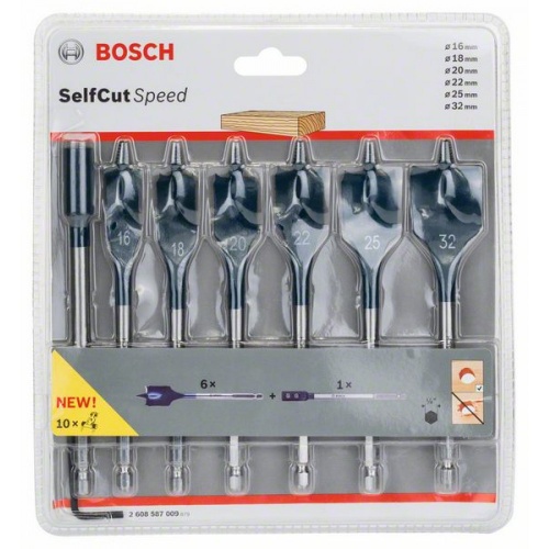 наб пер сверл selfcut speed 7 шт., купить metabo, купить husqvarna, купить bosch, купить makita, купить hitachi, купить hikoki, купить oregon, купить stihl
