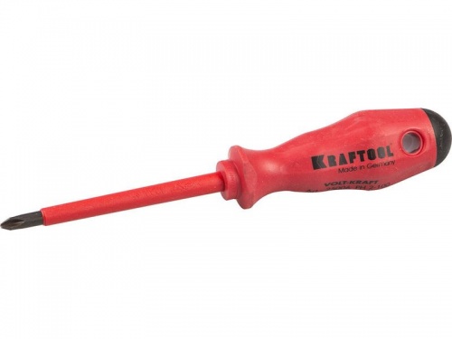 отвертка kraftool ph2 диэл. до 1000 в, crv 100мм, купить metabo, купить husqvarna, купить bosch, купить makita, купить hitachi, купить hikoki, купить oregon, купить stihl