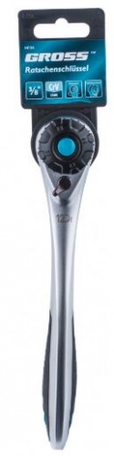 Ключ трещоточный, 120 зубьев 3/8"// Gross — купить в интернет-магазине amurinstrument.ru с доставкой по Москве | Каталог с характеристиками и ценами ключ трещоточный, 120 зубьев 3/8"// gross, купить metabo, купить husqvarna, купить bosch, купить makita, купить hitachi, купить hikoki, купить oregon, купить stihl