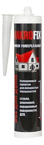 Универсальный силиконовый герметик MAKROFIX, белый, 280 мл. — купить в интернет-магазине amurinstrument.ru с доставкой по Москве | Каталог с характеристиками и ценами универсальный силиконовый герметик makrofix, белый, 280 мл., купить metabo, купить husqvarna, купить bosch, купить makita, купить hitachi, купить hikoki, купить oregon, купить stihl