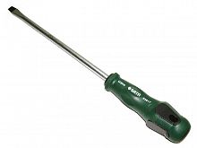 отвертка cr-mo с обрезиненной ручкой  шлицевая 8х2, купить metabo, купить husqvarna, купить bosch, купить makita, купить hitachi, купить hikoki, купить oregon, купить stihl