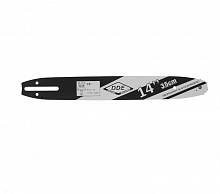 шина пилы цепной сварная dde 14"/ 35 см 3/8"-1,1-52 зв (для цепи 90)  144mlea041, купить metabo, купить husqvarna, купить bosch, купить makita, купить hitachi, купить hikoki, купить oregon, купить stihl