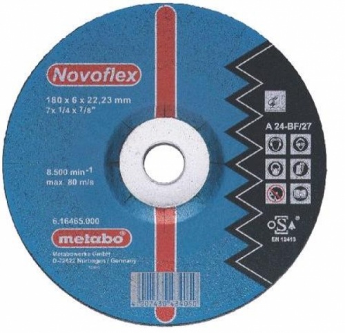 Круг обдирочный METABO сталь Novoflex 180x6,0 A30 — купить в интернет-магазине amurinstrument.ru с доставкой по Москве | Каталог с характеристиками и ценами круг обдирочный metabo сталь novoflex 180x6,0 a30, купить metabo, купить husqvarna, купить bosch, купить makita, купить hitachi, купить hikoki, купить oregon, купить stihl