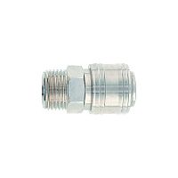муфта универсальная быстросъемная ("мама"), внешняя резьба 1/2", 1 шт.// stels, купить metabo, купить husqvarna, купить bosch, купить makita, купить hitachi, купить hikoki, купить oregon, купить stihl